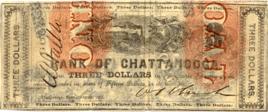 Bk Chattanooga $3 G-81